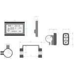 Wyświetlacz KT-LCD3 do rowerów elektrycznych