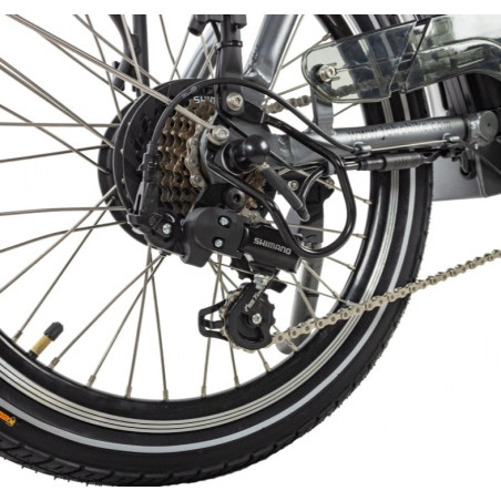 Rower elektryczny składany Jobobike Sam 20"