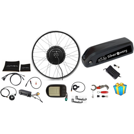 Zestaw elektryczny S2100 2kW 48V LCD5 - napęd w tylnym kole