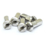 Nypel M3/5/14mm mosiężny niklowany SM MINI