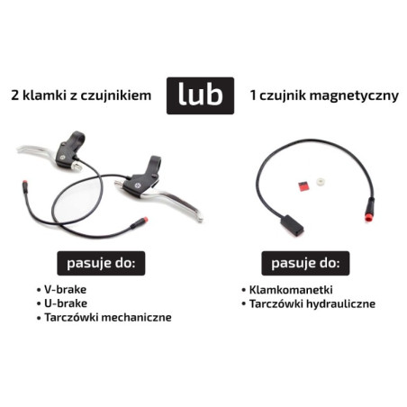 Zestaw elektryczny 2000W 48V LCD3 - napęd w tylnym kole