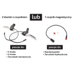 Zestaw elektryczny 2000W 48V LCD3 - napęd w tylnym kole