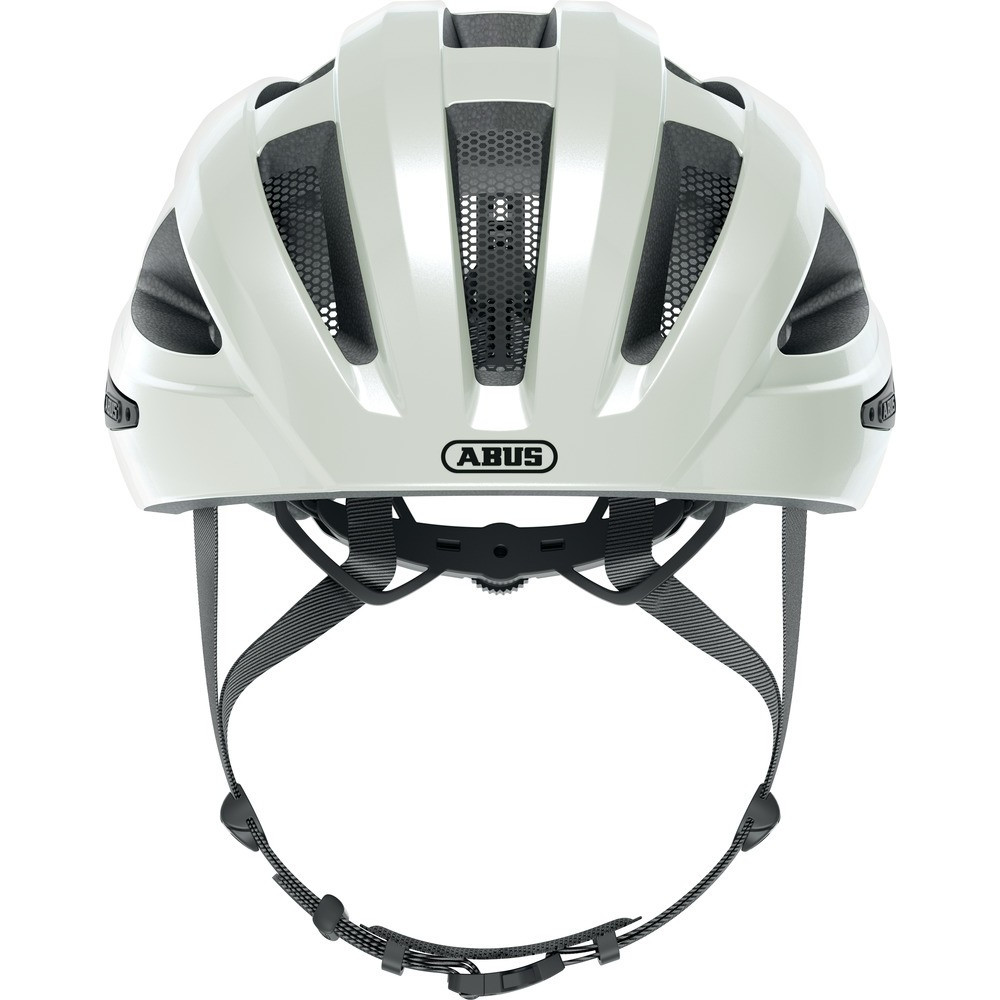 Kask rowerowy Abus Macator Pearl White Shiny