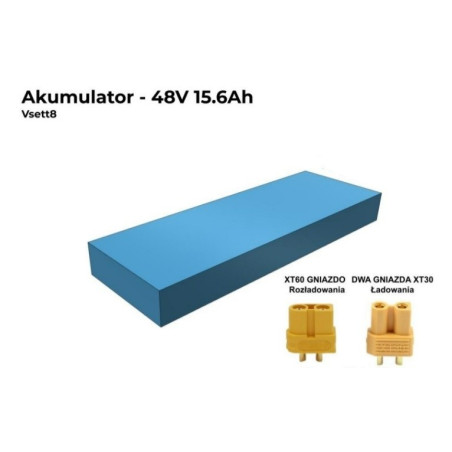 Bateria 15,6Ah 48V do hulajnogi elektrycznej Vsett 8