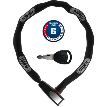 Zabezpieczenie łańcuch Abus z zamkiem Catena 6806K/110 Black