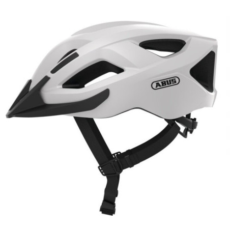 Kask rowerowy Abus Macator Pearl White Shiny