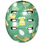 Kask rowerowy dziecięcy Abus Skrub Kid Green Jungle