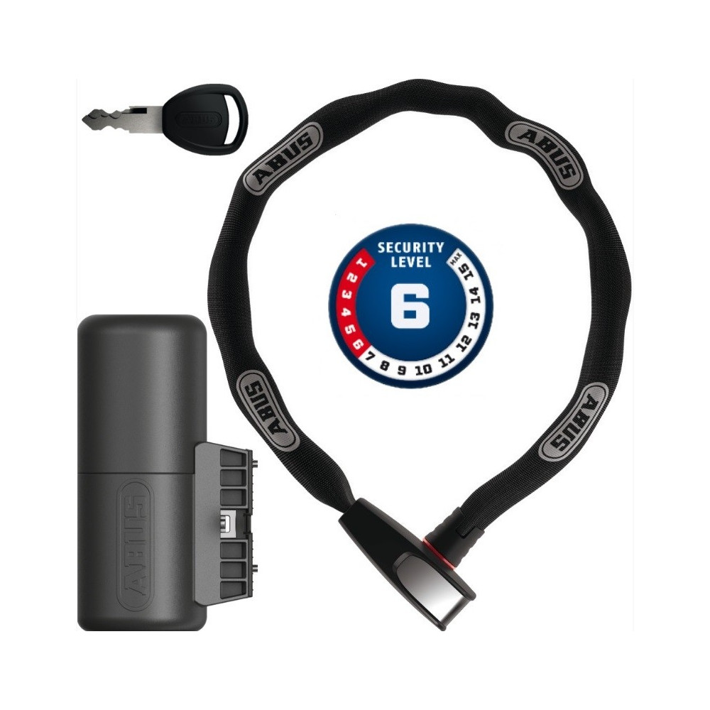 Zabezpieczenie Abus łańcuch z zamkiem Catena 6806K/85 + Quick Store QST