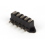 Piny płaskie do baterii w obudowie Polly / 5-pin