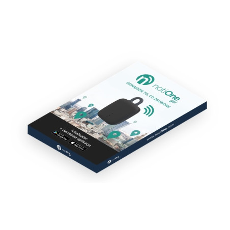 Lokalizator notiOne Go Black z dźwiękiem