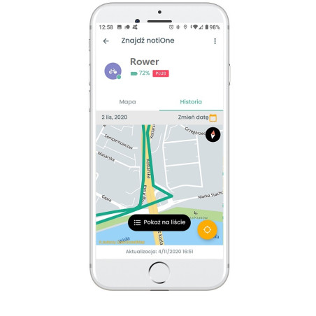Lokalizator GPS Notione Basic + karta SIM
