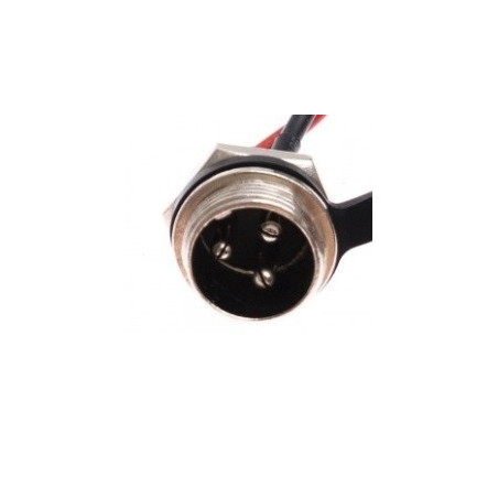 Port ładowania GX16 3-pin męskie + zatyczka