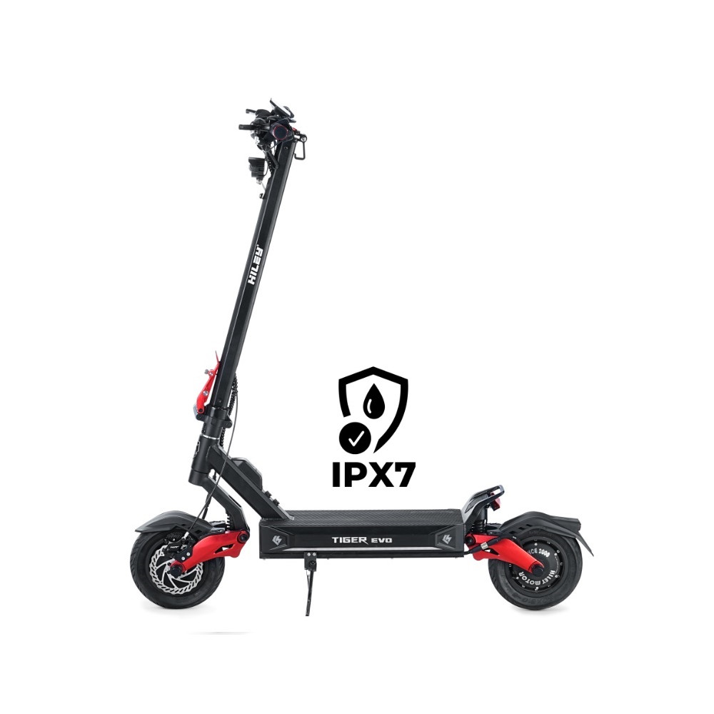 HULAJNOGA ELEKTRYCZNA HILEY TIGER EVO GTR FLAME RED 2X1000W 22,5AH