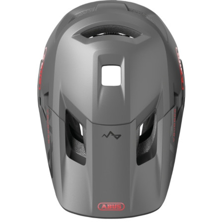 Kask rowerowy dziecięcy FullFace Abus YouDrop Silver