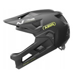 Kask rowerowy dziecięcy FullFace Abus YouDrop Velvet Black