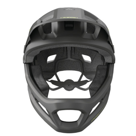 Kask rowerowy dziecięcy FullFace Abus YouDrop Velvet Black