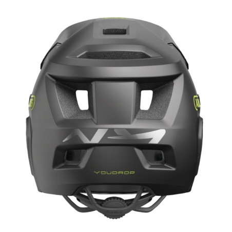 Kask rowerowy dziecięcy FullFace Abus YouDrop Velvet Black
