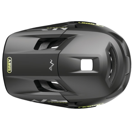 Kask rowerowy dziecięcy FullFace Abus YouDrop Velvet Black
