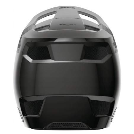 Kask rowerowy FullFace Abus HiDrop Shiny Black + Gogle Abus Buteo Infra Red
