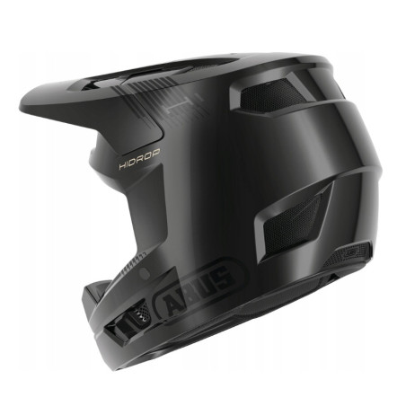 Kask rowerowy FullFace Abus HiDrop Shiny Black + Gogle Abus Buteo Neon Yellow