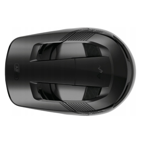 Kask rowerowy FullFace Abus HiDrop Shiny Black + Gogle Abus Buteo Neon Yellow