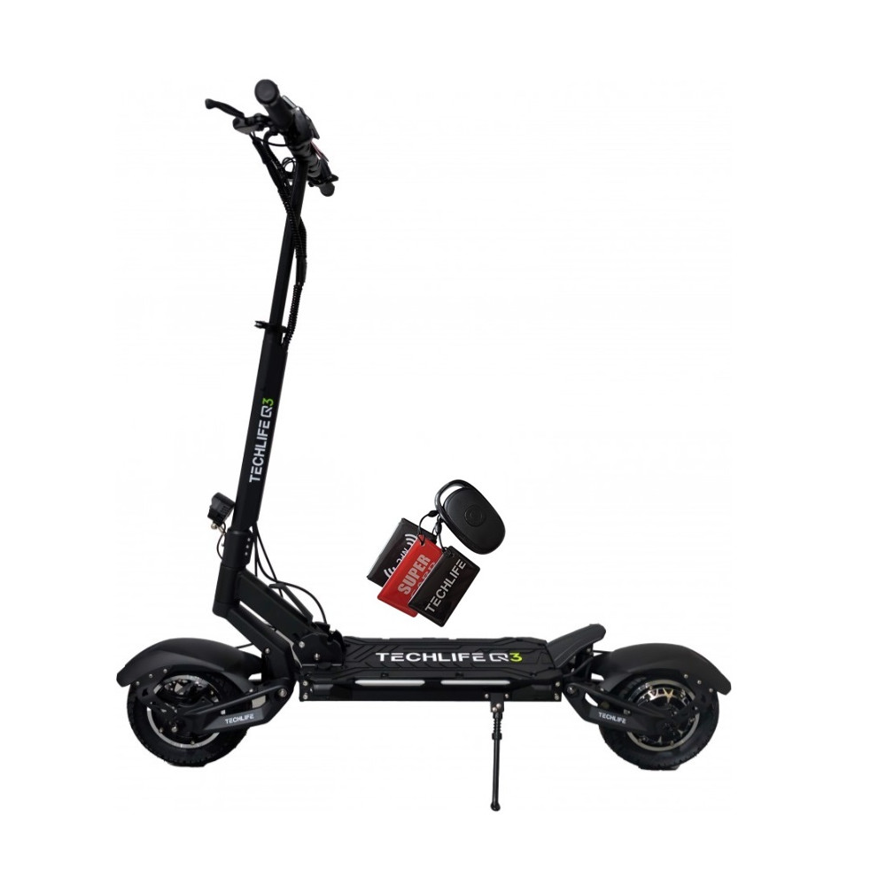 Hulajnoga elektryczna Techlife Q3 RS Black Edition 20,8Ah 800W + pilot blokowania prędkości