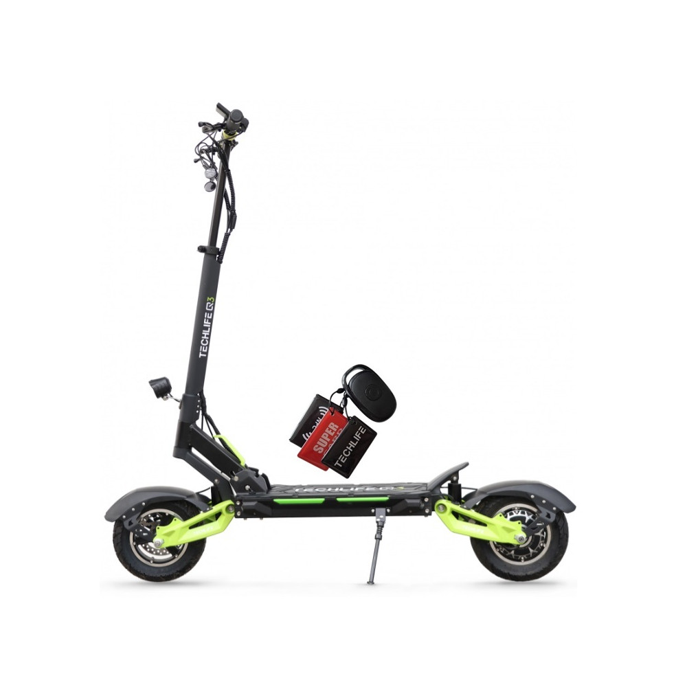Hulajnoga elektryczna Techlife Q3 Green 800W 16,5Ah + NFC + pilot blokowania prędkości