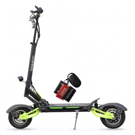 Hulajnoga elektryczna Techlife Q3 Green 800W 16,5Ah + NFC + pilot blokowania prędkości