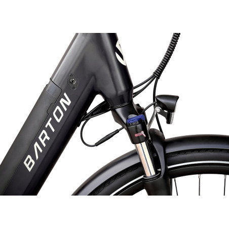 Rower elektryczny Barton Trip 2.0 Easy Black 28" / Rama 17"