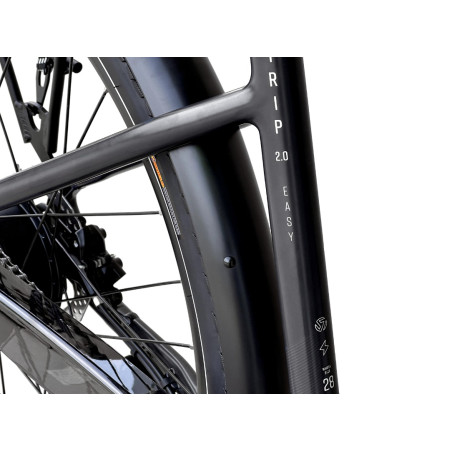 Rower elektryczny Barton Trip 2.0 Easy Black 28" / Rama 17"