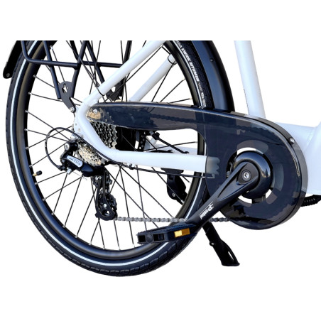 Rower elektryczny Barton Trip 2.0 Easy White 28" / Rama 17"/19"