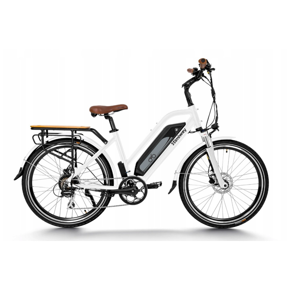 Rower elektryczny Himiway City White 26"