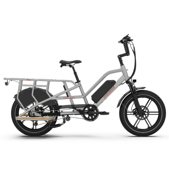 Rower elektryczny transportowy Cargo Jobobike Transfer Szary 20"