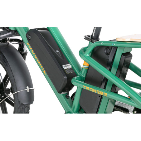 Rower elektryczny transportowy Cargo Jobobike Transer Zielony 20"
