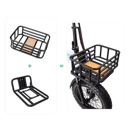 Kosz rowerowy przód / tył do rowerów elektrycznych Jobobike