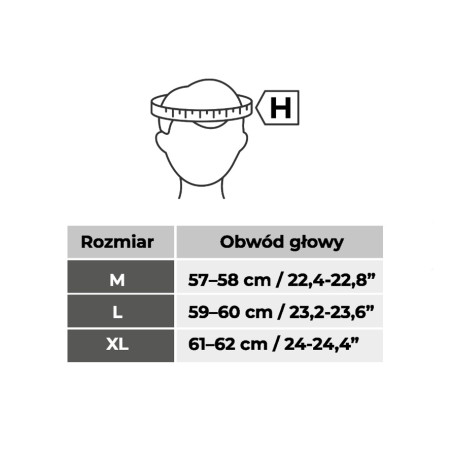 Kask Kamikaze Ninja fullface na hulajnogę / MTB / rower