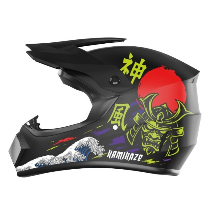 Kask Kamikaze Katana fullface na hulajnogę / MTB / rower
