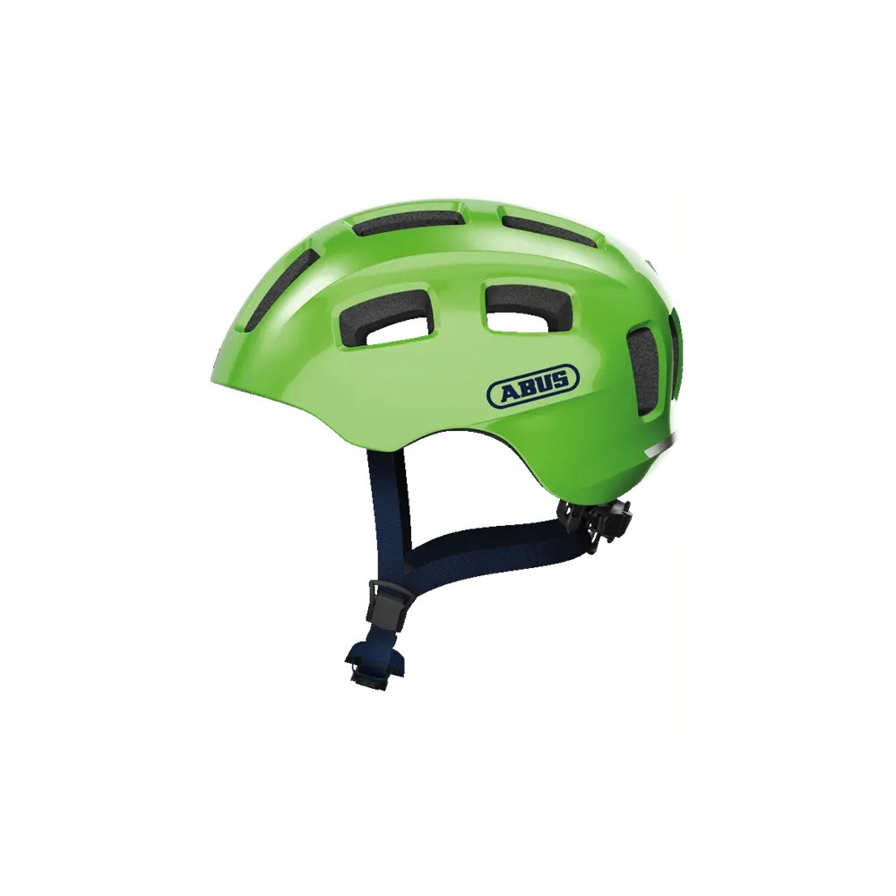 Kask rowerowy dziecięcy Abus Youn-I 2.0 Sparkling Green