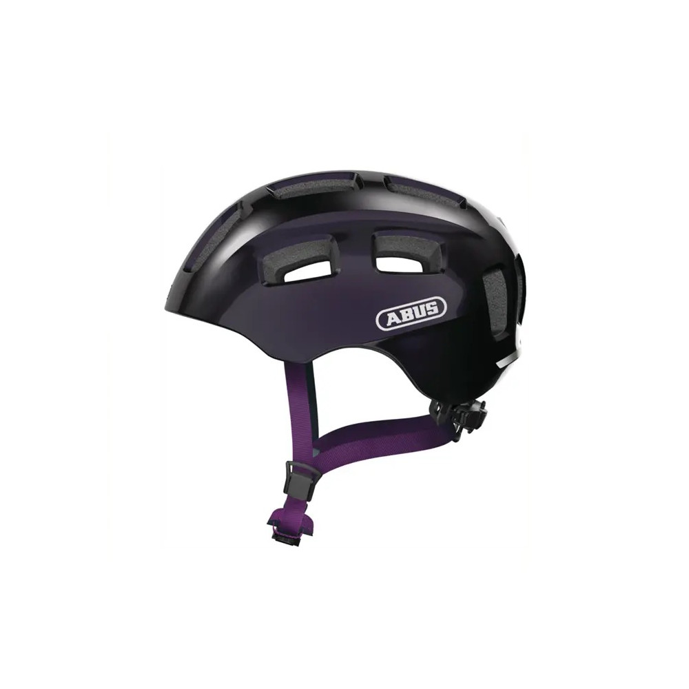 Kask rowerowy dziecięcy Abus Youn-I 2.0 Black Violet