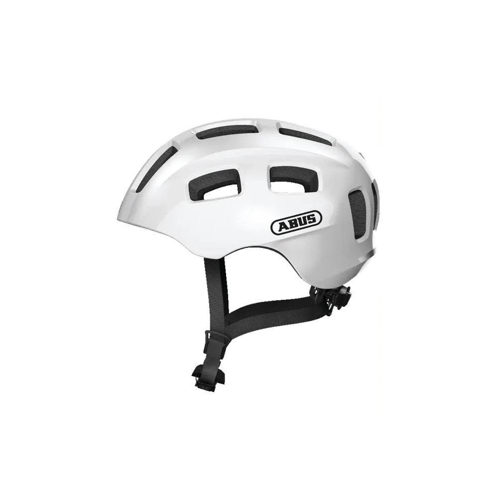 Kask rowerowy dziecięcy Abus Youn-I 2.0 Pearl White