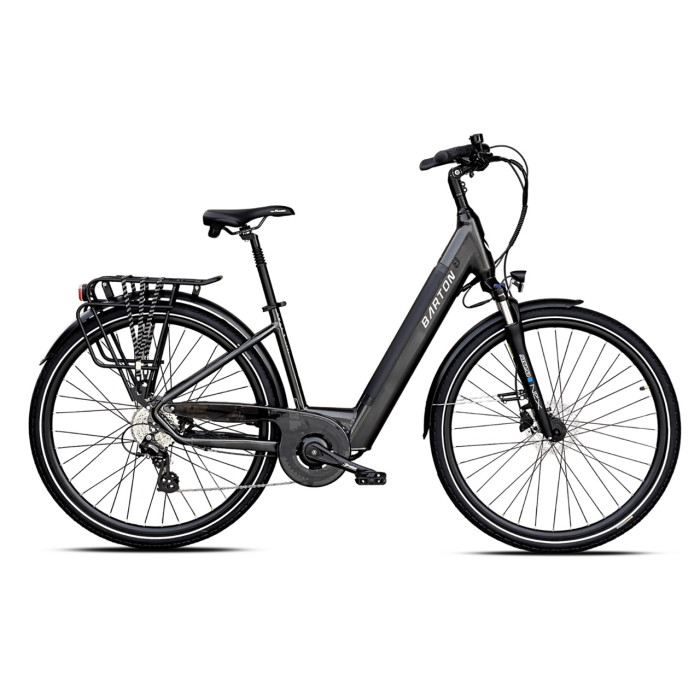 Rower elektryczny Barton Trip 2.0 Easy Black 28" / Rama 17"/19"
