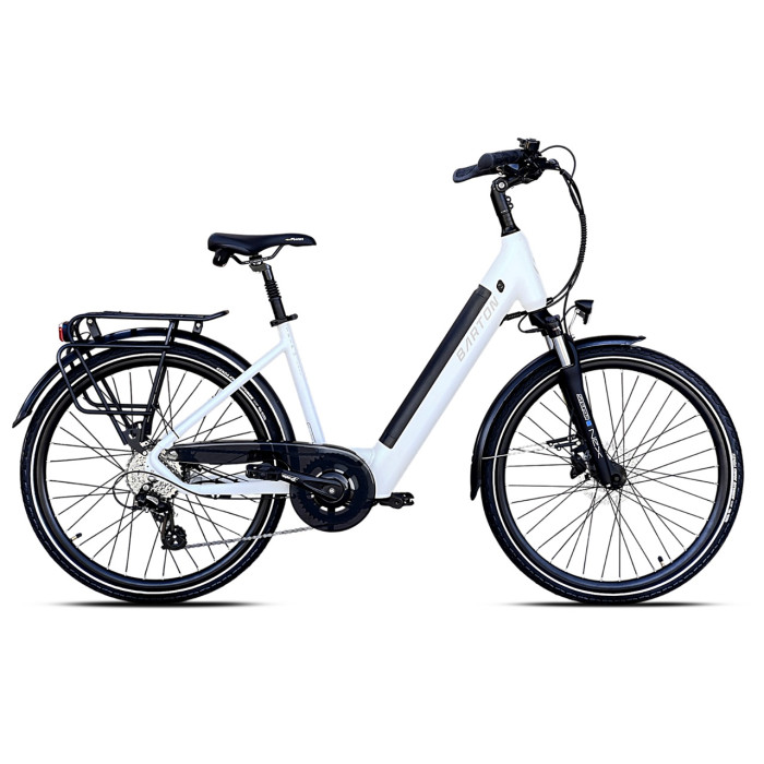 Rower elektryczny Barton Trip 2.0 Easy White 28" / Rama 17"