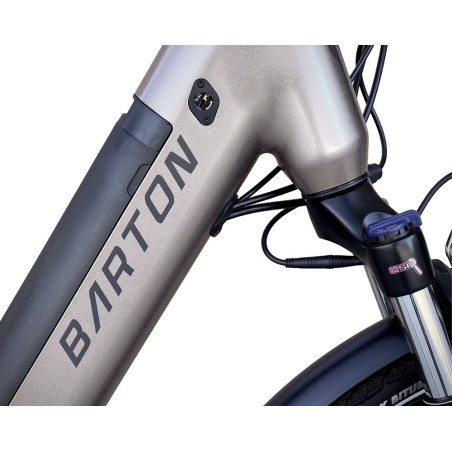 Rower elektryczny Barton Trip 2.0 Easy Tytan 28" / Rama 17"/19"