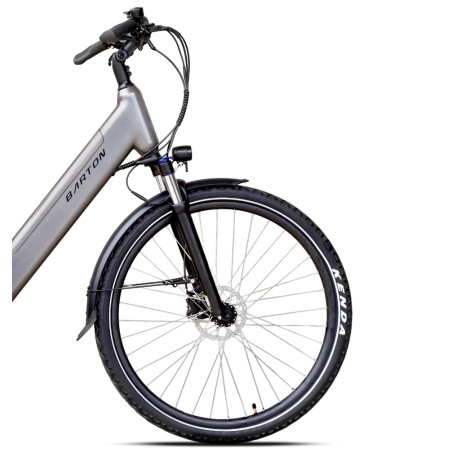 Rower elektryczny Barton E-smart 2.0 Tytan 26"/28" rama 17"/19"