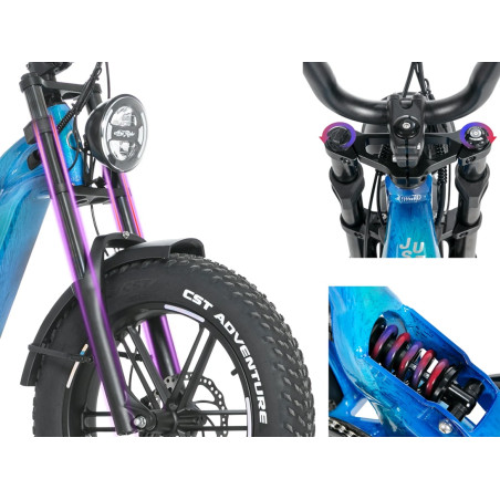 Rower elektryczny Jobobike Vortex 20"