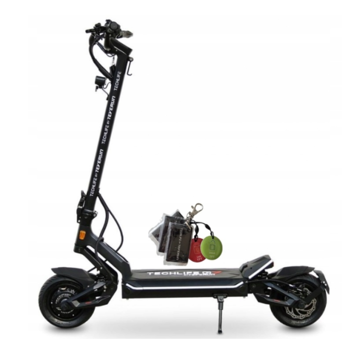 Hulajnoga elektryczna Techlife Q7 RSX V2 2x1000W 30Ah + NFC + Aplikacja