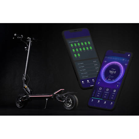 Hulajnoga elektryczna Techlife Q7 RS V2 2x1000W 25Ah + NFC + Aplikacja