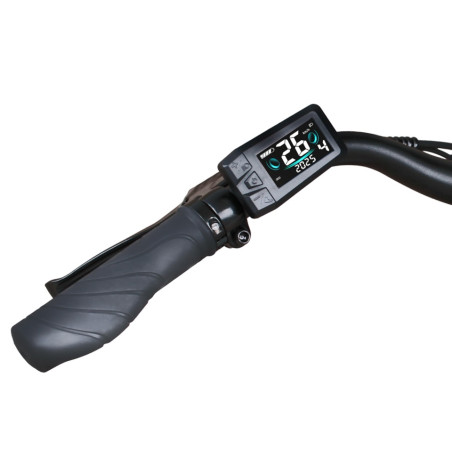 Rower elektryczny Barton E-smart Basic Błękitna biel 28" rama 17"