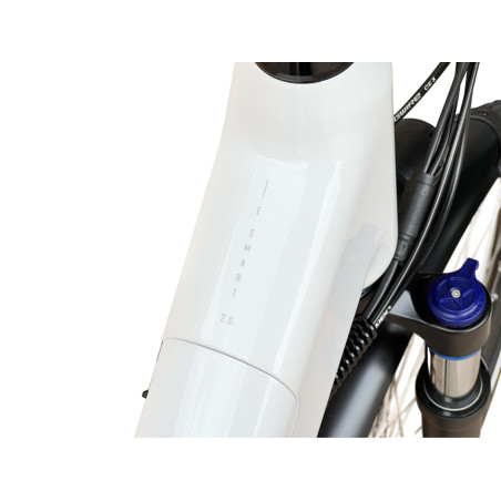 Rower elektryczny Barton E-smart Basic White 28" rama 17"