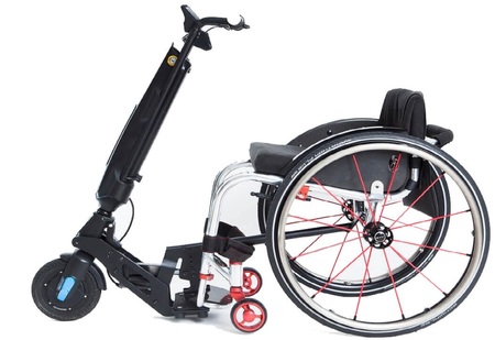 Przystawka elektryczna do wózka inwalidzkiego Blumil GO+GPS (9)